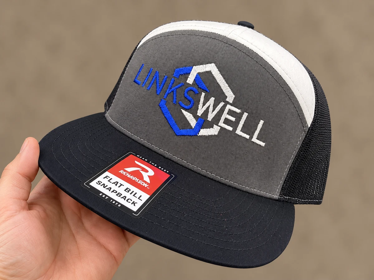 Custom branded caps