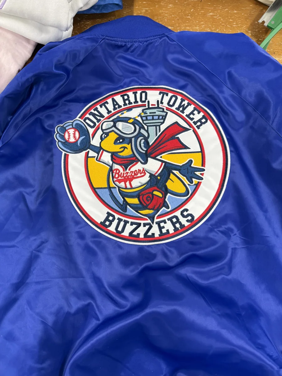 Full back embroidered jackets