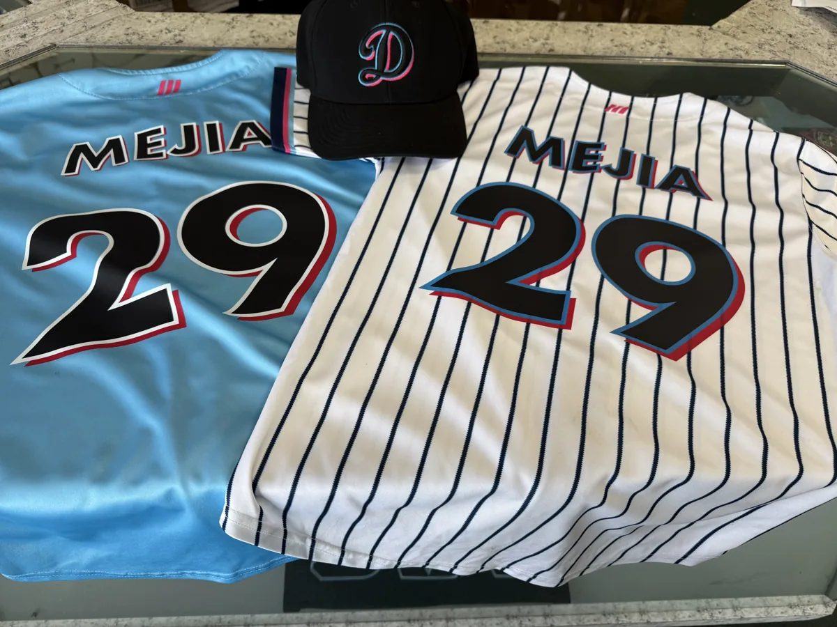 Personalized baseball jerseys
